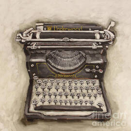 Vintage Typewriter by Lucia Stewart