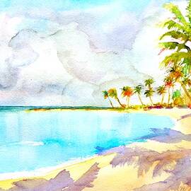 Virgin Clouds by Carlin Blahnik CarlinArtWatercolor