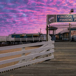 Virginia Beach Fishing Pier by Susan Candelario