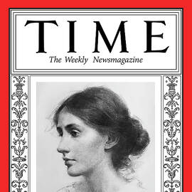 Virginia Woolf, 1929 by Illustration by Oliver Sin for TIME