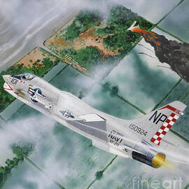 Vought F-8 Crusader by Steve Ferguson