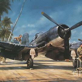 Vought F4U Corsair - Whistling Death in the South Pacific by Antonios Valamontes