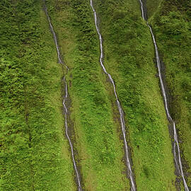 Wai'ale'ale Falls Seven Wall Of Tears by Steven Sparks