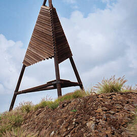 Waikoloa Hawaii Sail Sculpture Vintage Kodak by Mary Lee Dereske
