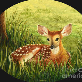 Waiting, Oval Design by Sarah Irland