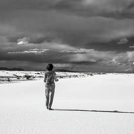 Walking North into the Storm by Joe Schofield