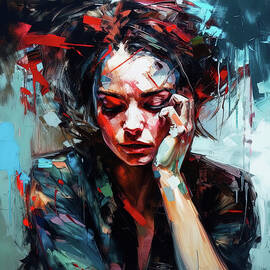 War inside my Head, 02 by AM FineArtPrints