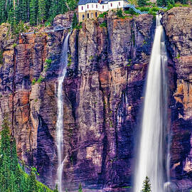 Waterfalls Teluride Colorado by Tommy Farnsworth