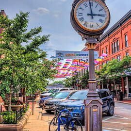 Wausau's Downtown Summer Umbrellas by Dale Kauzlaric