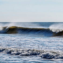 Wave Mist Photograph by Louis Dallara