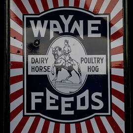 Wayne Feeds sign by Flees Photos