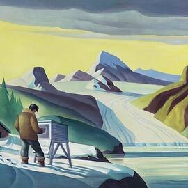 Weather Station in Alaska by Dale Nichols by Dale William Nichols