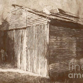 Weathered vintage rural shed by Jorgo Photography