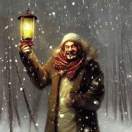 Welcoming Fellow in the Snow