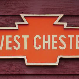 West Chester Railroad Sign by Richard Reeve