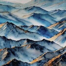 When My Grandfather Took Me Up The Mountain To Watch The Clouds Wake Up by Eris And AI