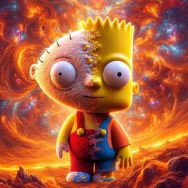 When Worlds Collide - The Bart-Stewie Paradox by Bill And Linda Tiepelman