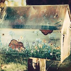 Whimsical Mailbox Rural Artistry in Sunlit Greenery by Travel Essayist