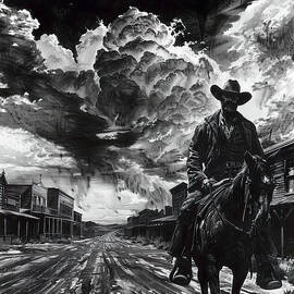 Whispers of the West, The Stranger's Arrival, 02 by AM FineArtPrints