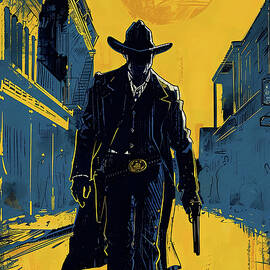 Whispers of the West, The Stranger's Arrival, 07 by AM FineArtPrints