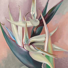 White Bird of Paradise by Georgia O'Keeffe by Georgia O'Keeffe