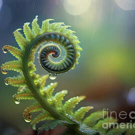 Wild Fern by Macro Abundance