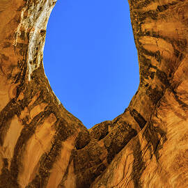 Wild Horse Window Eye Closeup, Utah by Abbie Matthews