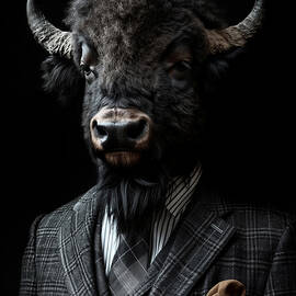 Wild Suits - Buffalo by Philippe HUGONNARD