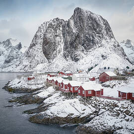 Hamnoy in Winter, Lofoten Islands by Charnwood Photography Fine Art