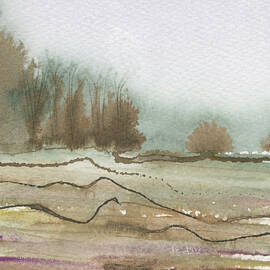 Winter Study South Carolina Field Series by Elizabeth Reich