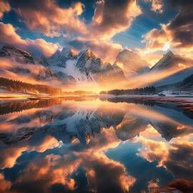 Winter Sunrise by Colin Hardman