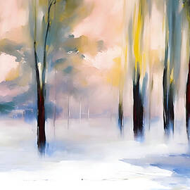 Early Winter Trees by Ursula Abresch