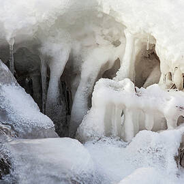 Winter Waterfall at Rest by Tatiana Travelways