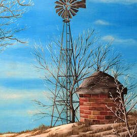 Winter Windmill