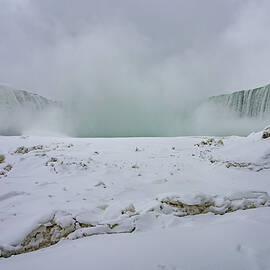 Winter Wonderland at Niagara Falls, Ontario 2 by John Twynam