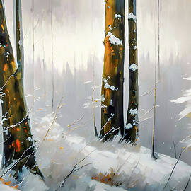 Winter Woods by Ursula Abresch