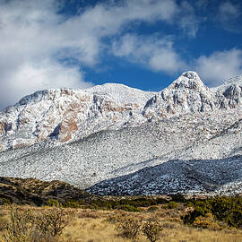 Winter's Mantle on the Sandias by Howard Holley