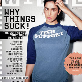 Wired February 2008 Cover by Art Streiber