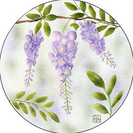 Wisteria by Snow Iris Studio