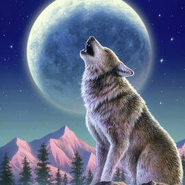 Wolf Moon by Jerry LoFaro