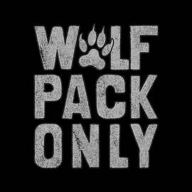 Wolf Pack Only Retro by Flippin Sweet Gear