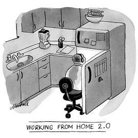 Working From Home by Marshall Hopkins