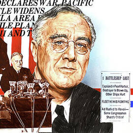 World War II - U.S. Declares War On Japan by Chris Calle
