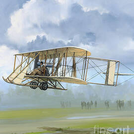 Wright Model B Flyer by Jack Fellows