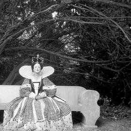 Writer Edith Olivier as Queen Elizabeth I by Cecil Beaton