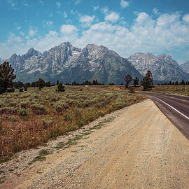 Wyoming - Road to the Grand Teton by Robert Niemeier