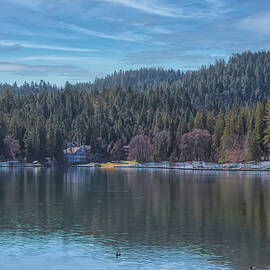 Yellow Submarine at Lake Arrowhead by Alison Frank