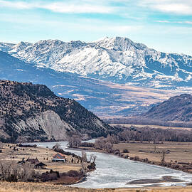Yellowstone River Valley, Montana by Marcy Wielfaert