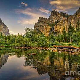 Yosemite Valley View Reflections, Yosemite National Park by Abigail Diane Photography