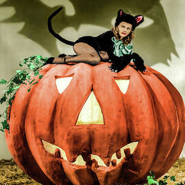 Yvonne de Carlo and Halloween time by Franchi Torres
